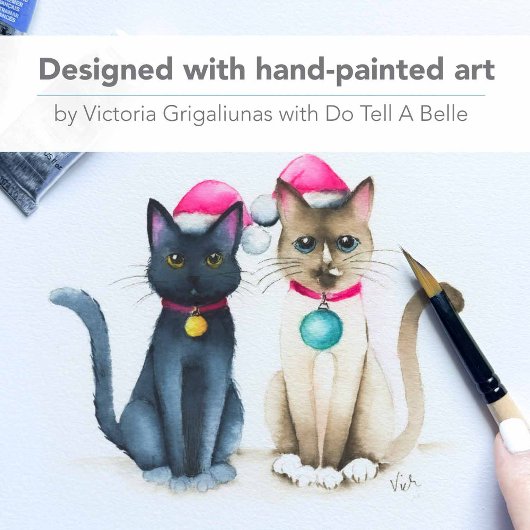 Schattigee Kat Kerst Koffie Mokken