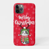 Schattigee kat kerst kous stuffers Galore Case-Mate iPhone Case (Achterkant)