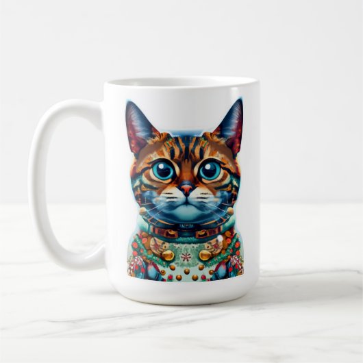 Schattigee kat Kerst Mok (Links)