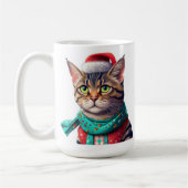 Schattigee kat Kerst Mok (Links)