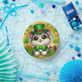 Schattigee kat/kitten Saint Patrick's Day Papieren Kommen (Feest)