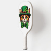 Schattigee kat/kitten Saint Patrick's Day Pickleball Paddle (Links)
