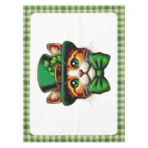 Schattigee kat/kitten Saint Patrick's Day Tafelkleed