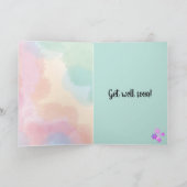 Schattigee kat knuffel tijd krijgen goed kaart (Binnen)