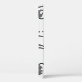Schattigee kat: liefde belettering illustratie. Case-Mate iPhone case (Achterkant / Rechts)