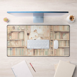 Schattigee Kat Lo-Fi Gaming Mousepad Bureaumat