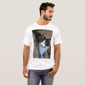 Schattigee kat mannen t-shirt (Voorkant volledig)