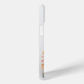 Schattigee kat met bloemenknipsel Case-Mate iPhone case (Achterkant / Rechts)