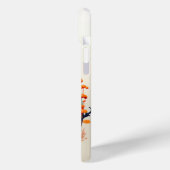 Schattigee kat met bloemenknipsel Case-Mate iPhone case (Achterkant / Links)