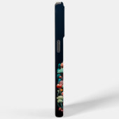 Schattigee kat met bloemetjes Papier Uitsnede Case-Mate iPhone Case (Achterkant / Rechts)