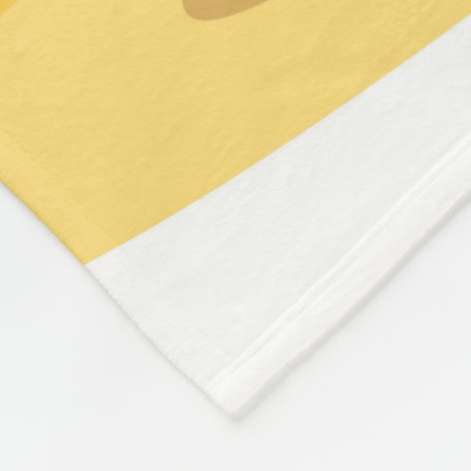 Schattigee kat met levendige kleuren Design Fleece (Hoek)