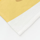 Schattigee kat met levendige kleuren Design Fleece Deken (Hoek)