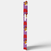 Schattigee kat met rode hartballonnen Case-Mate iPhone case (Achterkant / Rechts)