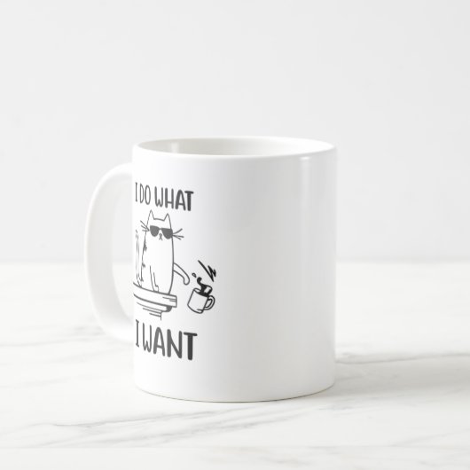 Schattigee Kat Mok Grappige Kat Mok Kat Liefhebber (Voorkant links)