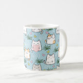Schattigee Kat Mok - Schattige Cartoon Katten op B (Voorkant rechts)