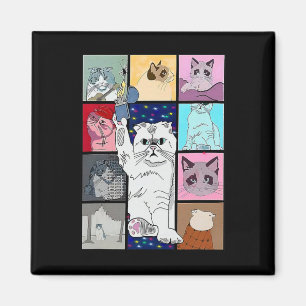 Schattigee kat Spint in mijn schoot want het houdt Magneet