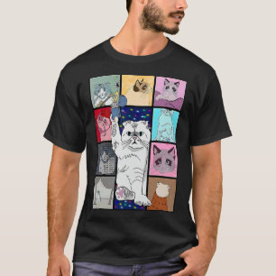Schattigee kat Spint in mijn schoot want het houdt T-shirt