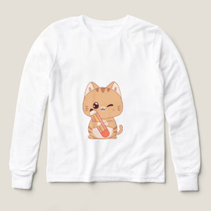 SCHATTIGEE KAT STUDENT KATTEN LIEFHEBBERS ONTWERP
