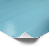 Schattigee Kat Vliegend Zwemmen Duiken in Zwembad  Perfect Poster (Hoek)