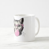 Schattigee kat voor vrouwen Funny Cat Love Koffiemok (Voorkant rechts)