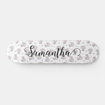 Schattigee Kat Winter Kerst Patroon Aangepast