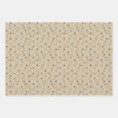 Schattigee katten Alles op een rij Polka Dot en St Inpakpapier Vel (Voorkant 2)