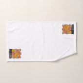 Schattigee Katten Design - Schattige Cat Art Bad Handdoek (Handdoek)