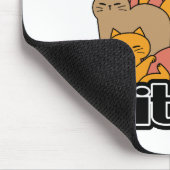 Schattigee Katten Design - Schattige Cat Art Muismat (Hoek)