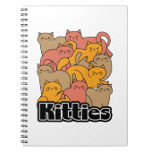 Schattigee Katten Design - Schattige Cat Art Notitieboek (Voorkant)