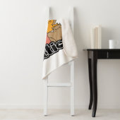 Schattigee Katten Design - Schattige Cat Art Sherpa Deken (In situ)