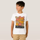 Schattigee Katten Design - Schattige Cat Art T-shirt (Voorkant volledig)