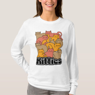 Schattigee Katten Design - Schattige Cat Art T-shirt