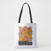 Schattigee Katten Design - Schattige Cat Art Tote Bag (Voorkant)