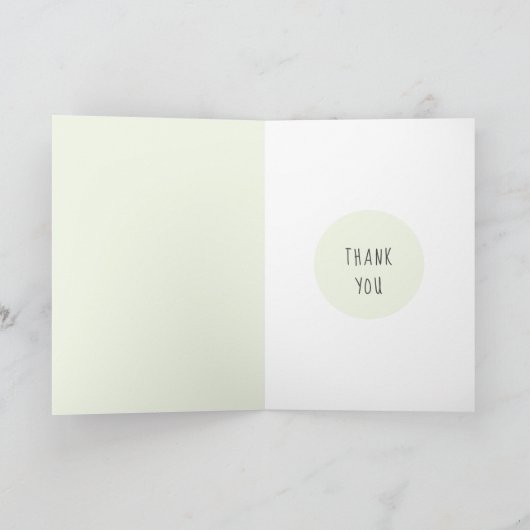 Schattigee Katten Dierenarts Dank u kaart (Binnen)