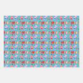 Schattigee Katten en Cadeaus Handgemaakt Patroon K Inpakpapier Vel (Voorkant 3)