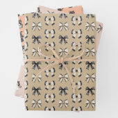 Schattigee katten en geesten Halloween Inpakpapier Vel (In situ)