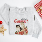 Schattigee  katten en kerstcadeaus trui