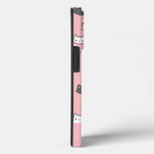 Schattigee katten en regenboogmonogram Case-Mate iPhone case (Achterkant / Rechts)