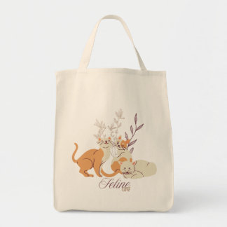 Schattigee katten - Feline Schattige Bag Tote Bag