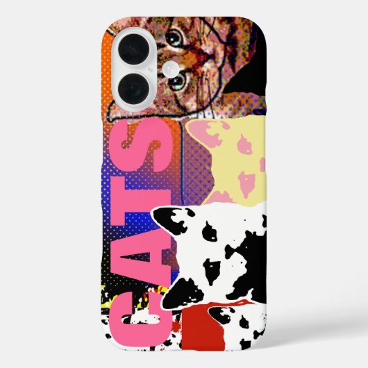 Schattigee Katten huisdier girly Case-Mate iPhone Case (Achterkant)