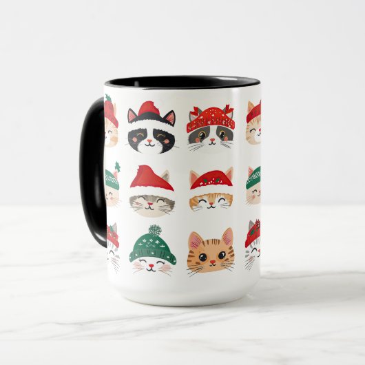 Schattigee katten in de Petten Mok (Voorkant links)