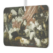 Schattigee Katten Kittens  Kunst Schilderen Katten Luchtverfrisser (Links)