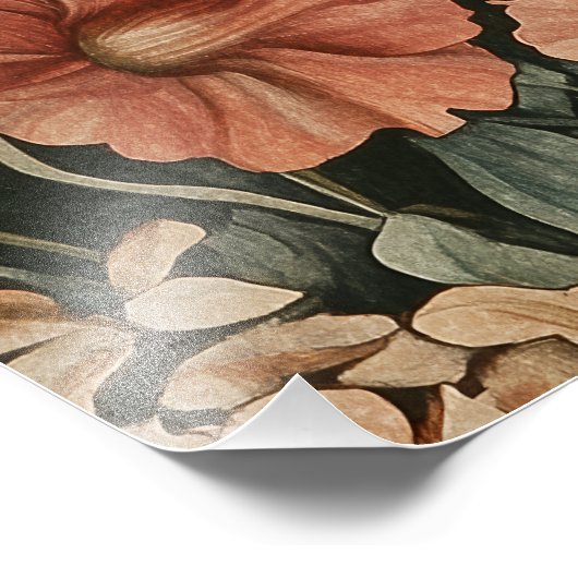 Schattigee Katten  Kittens William Morris Style Foto Afdruk (Hoek)