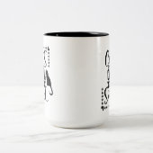 Schattigee katten kunnen je kalmeren tweekleurige koffiemok (Center)