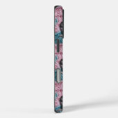 Schattigee Katten Roze Blauw Breien Girly Case-Mate iPhone Case (Achterkant / Rechts)