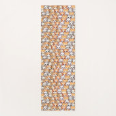 Schattigee katten sinaasappel kitten huisdier Patr Yogamat (Voorkant)