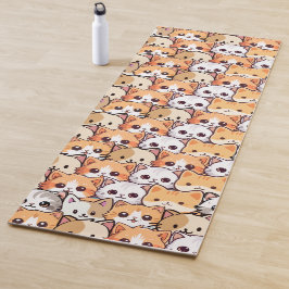 Schattigee katten sinaasappel kitten huisdier Patr Yogamat