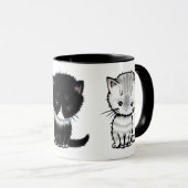 Schattigee Katten Sinaasappel Tabby Tuxedo Grey Ta Mok (Voorkant rechts)