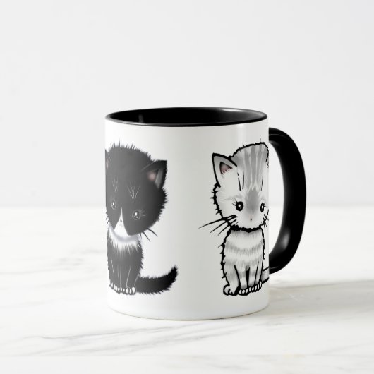 Schattigee Katten Sinaasappel Tabby Tuxedo Grey Ta Mok (Voorkant rechts)