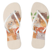 Schattigee Katten Teenslippers (Voetbed)